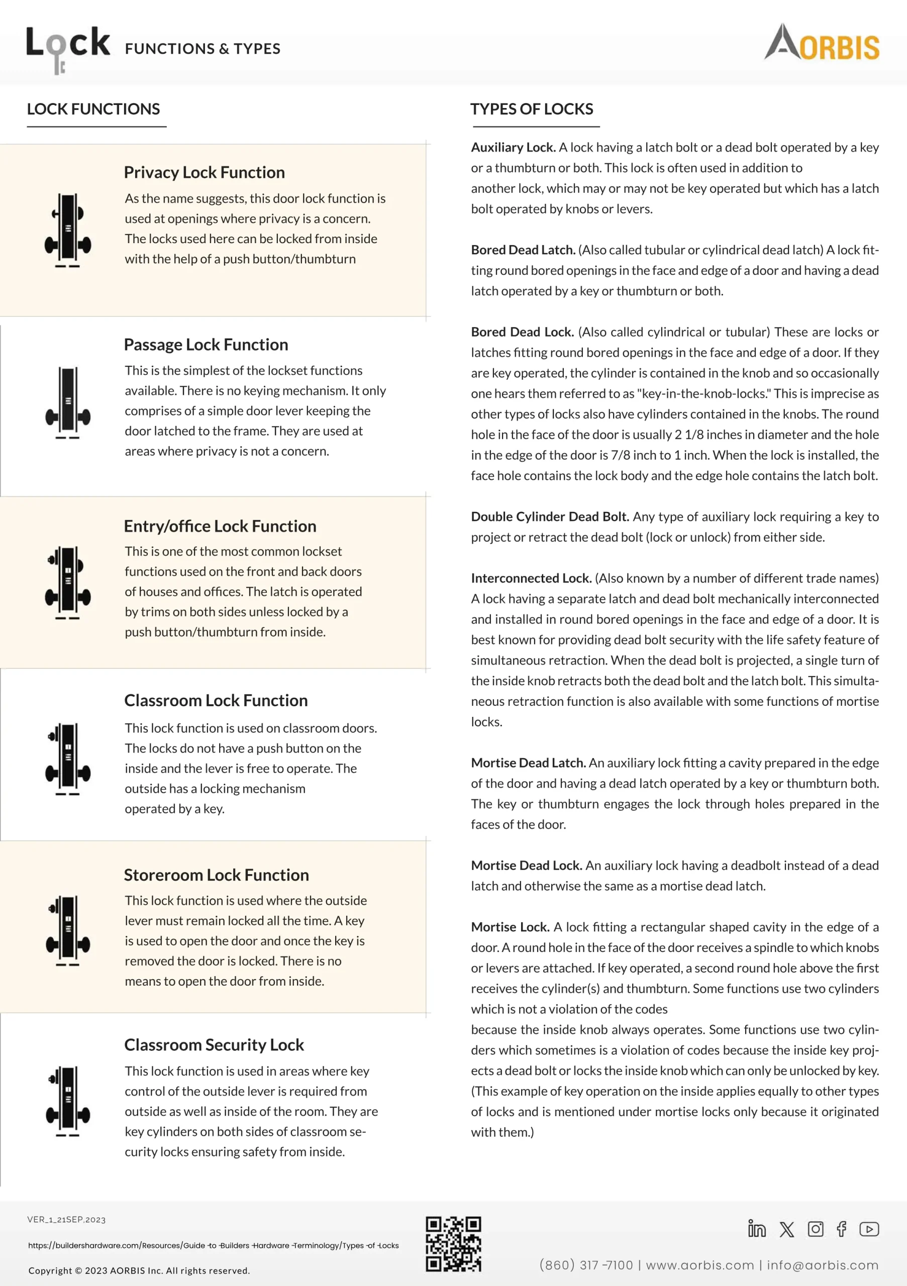 Lock Function Options Understanding Lock Functions, and Lock Types (Infographic)