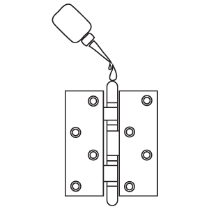 Lubricate Hinges and Locks in Doors & Hardware