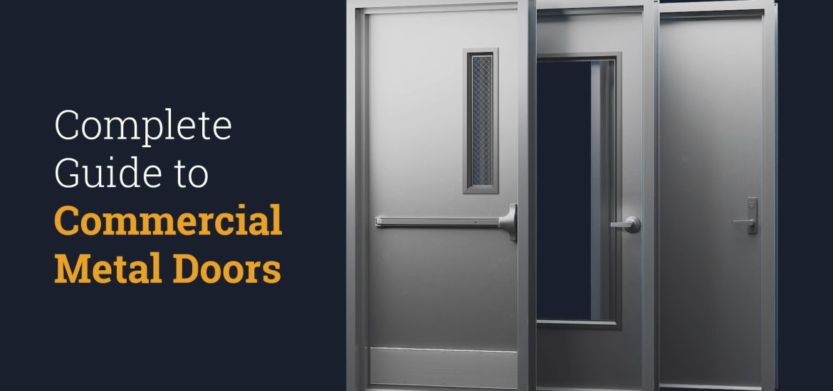 commercial metal door