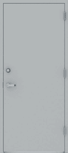 Flush Metal Door