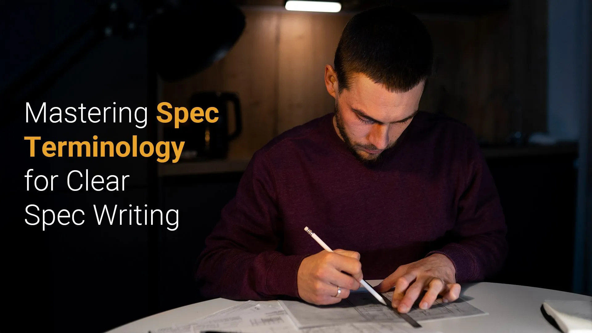 Quality Specification Writing